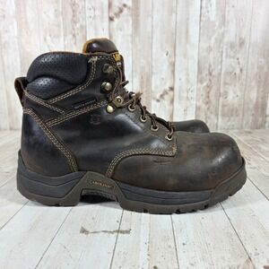 Carolina Work Boots Mens Waterproof Steel Toe Leather Lace Up Size‎ 10